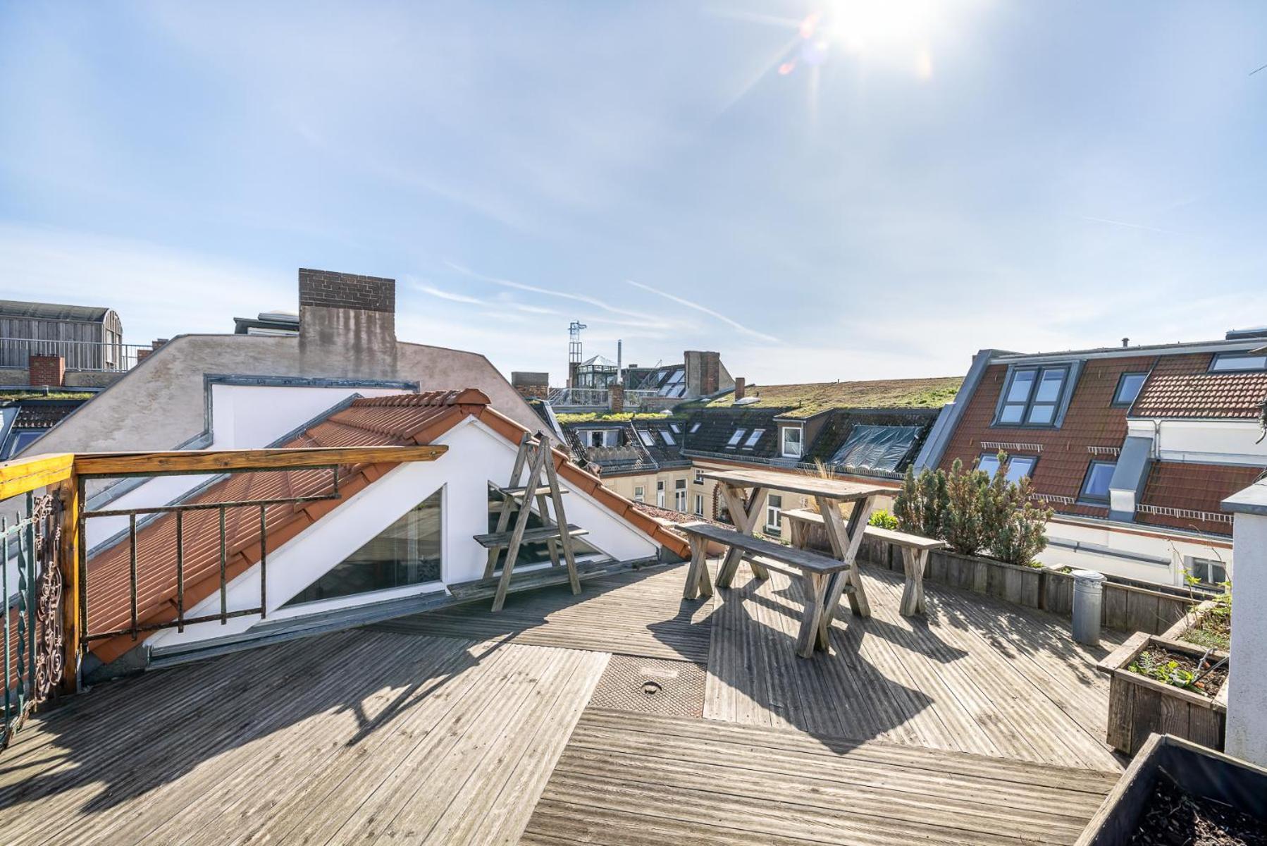 Top Floor Penthouse With Garden Berlin Exterior photo