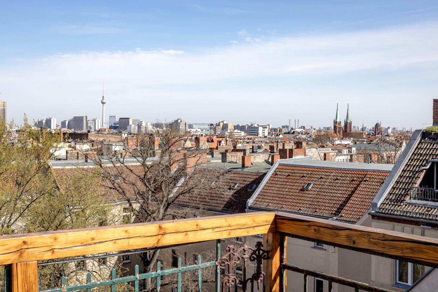 Top Floor Penthouse With Garden Berlin Exterior photo